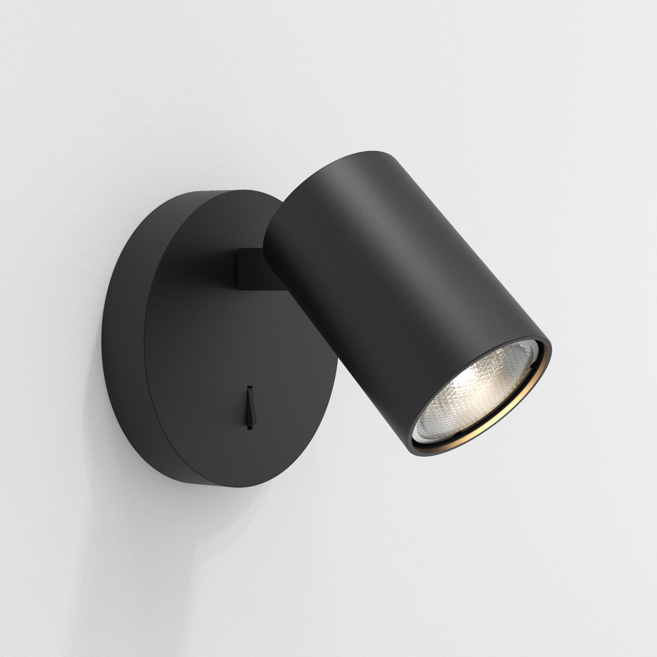 Faro Stan - Wall Downlight Black 1x GU10