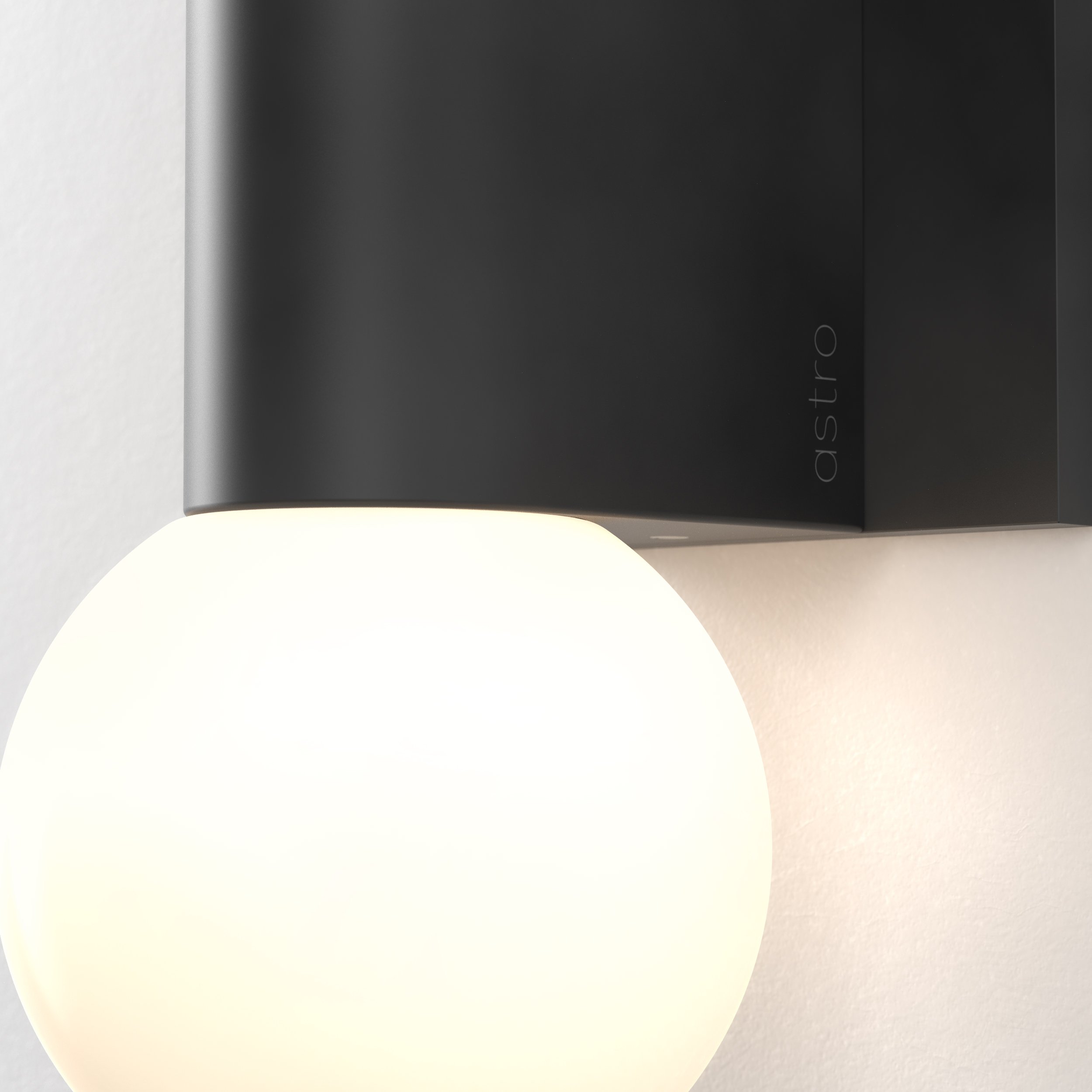 Ortona Twin Wall Sconce, Matt Black | Astro Lighting