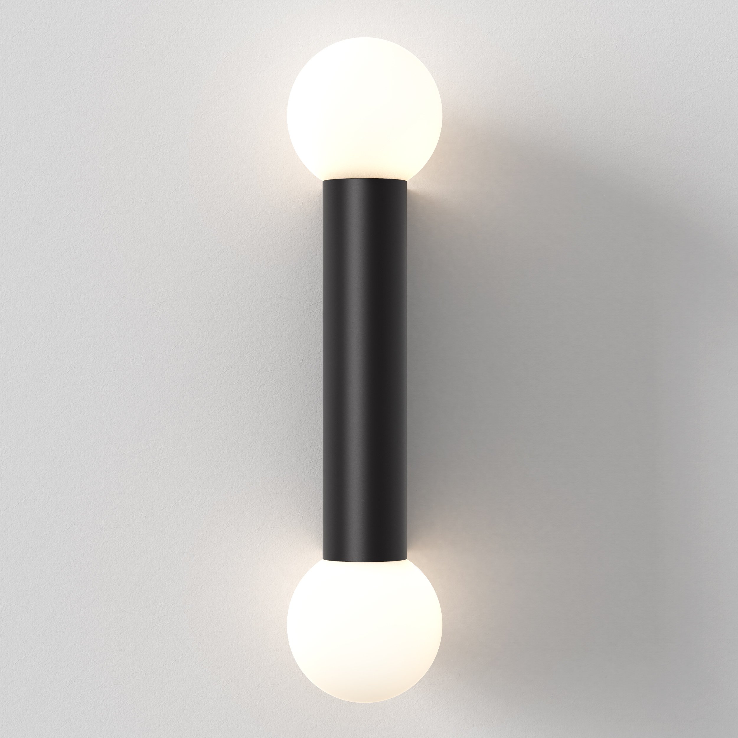 Ortona Twin Wall Sconce, Matt Black | Astro Lighting