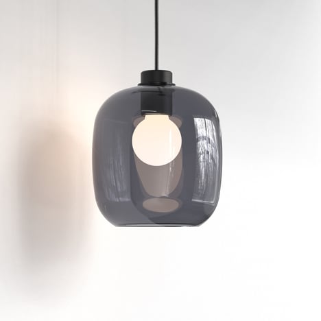 Curve 220 Pendant (4005486) in Matt Black - Product Image 3