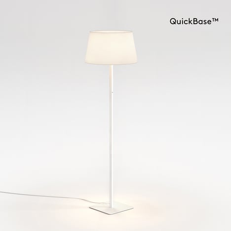 Beaumont Floor (1480031) in Matt White - Product Image 1