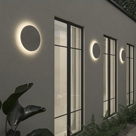 Eclipse 300 LED (1333018) in Matt Concrete - Insitu Image 2
