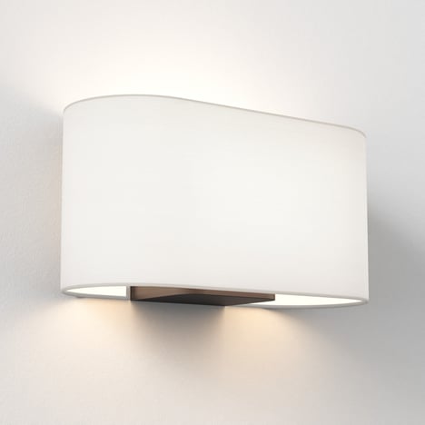 Venn Wall (1433011) in Bronze with Stadium 160 (5043002) in White Fabric