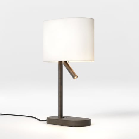 Venn Table Reader (1433041) in Bronze with Stadium 220 (5043004) in White Fabric