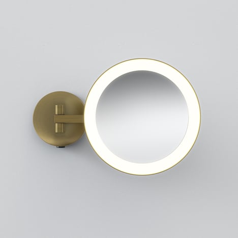 Mascali Round LED (1373028) in Matt Brushed Brass - Product Image 2