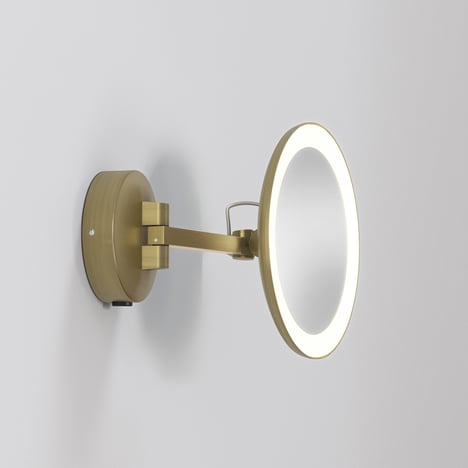 Mascali Round LED (1373028) in Matt Brushed Brass - Product Image 3