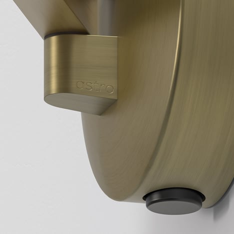 Mascali Round LED (1373028) in Matt Brushed Brass - Product Image 4