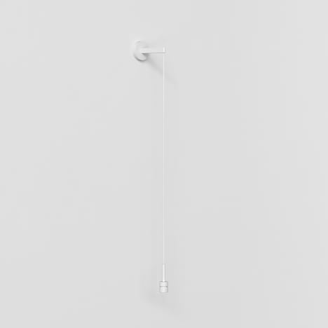 Wall Pendant 4' (Cord Set) (1184052) in Matt White - Product Image 1