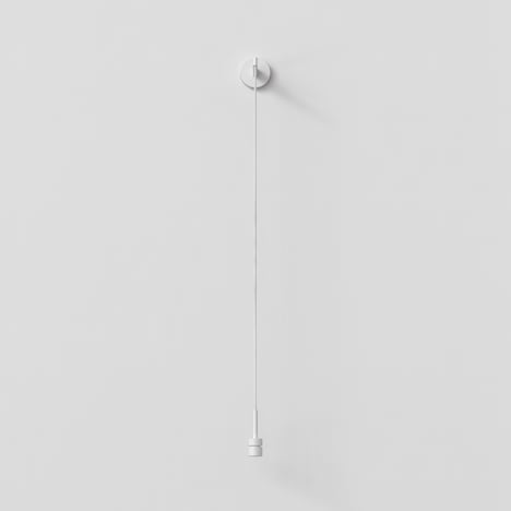 Wall Pendant 4' (Cord Set) (1184052) in Matt White - Product Image 2