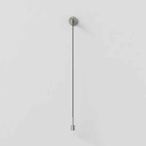 Wall Pendant 4' (Cord Set) (1184053) in Matt Nickel - Product Image 2