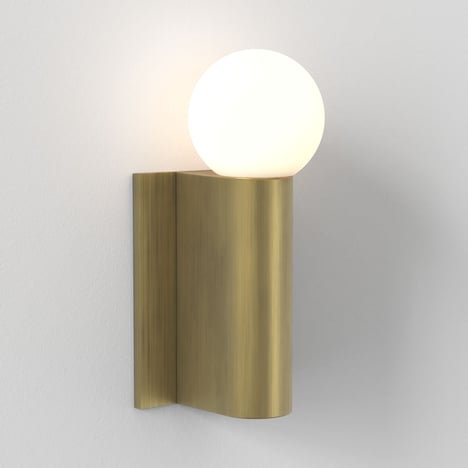 Ortona Single (1459014) in Matt Brushed Brass - Product Image 2