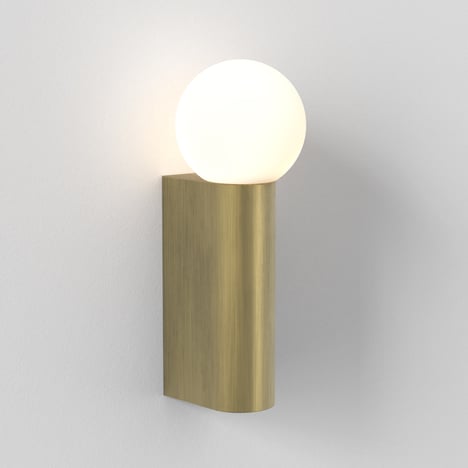 Ortona Single (1459014) in Matt Brushed Brass - Product Image 1