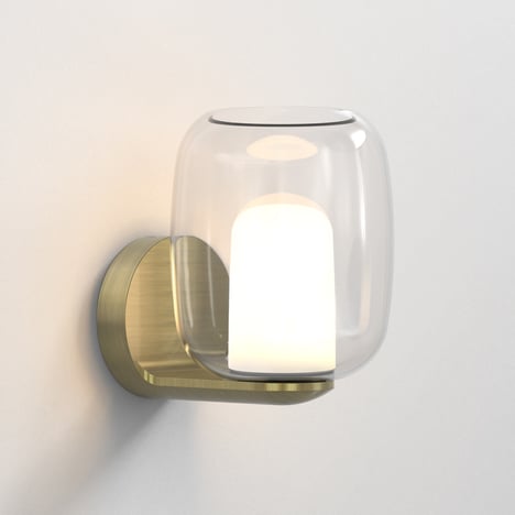 Aquina Wall (1450020) in Matt Brushed Brass - Product Image 1