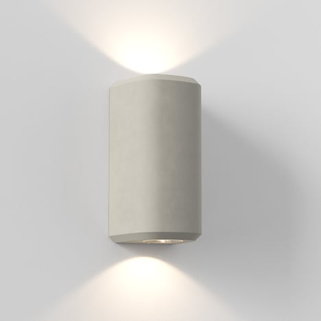 Brixham Wall Twin (1513003) in Grey Concrete - Product Image 1