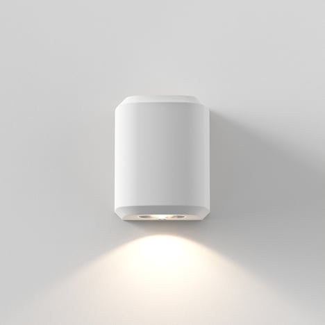 Brixham Wall Single (1513005) in White Concrete - Product Image 2