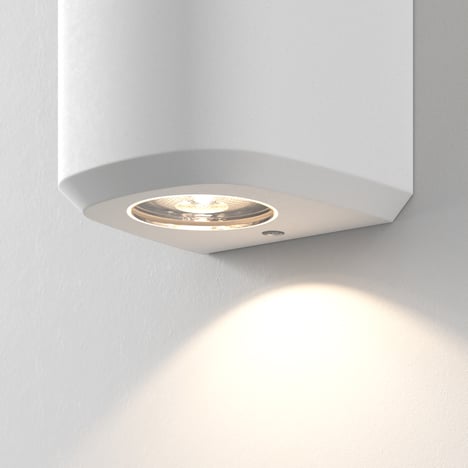 Brixham Wall Single (1513005) in White Concrete - Product Image 4