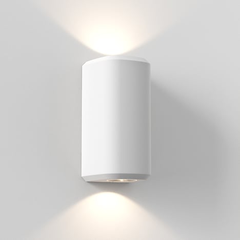 Brixham Wall Twin (1513012) in White Concrete - Product Image 1