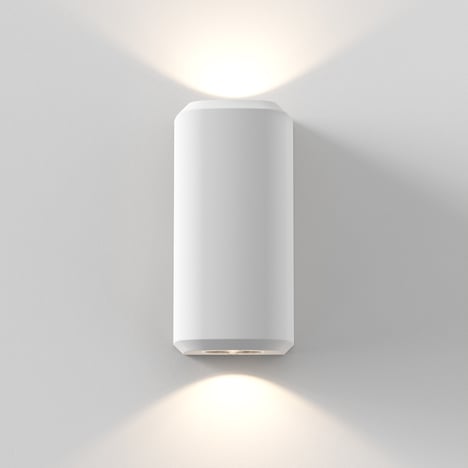 Brixham Wall Twin (1513012) in White Concrete - Product Image 2