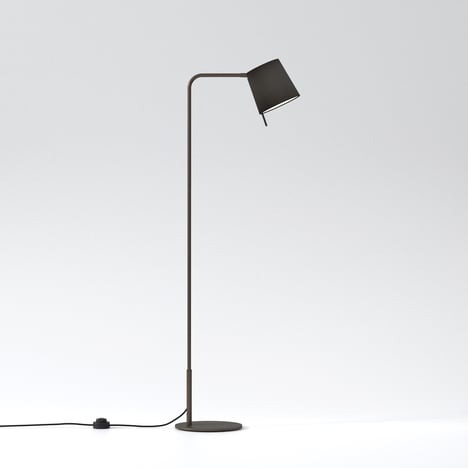 Mitsu Floor (1394037) in Bronze with Cone 173 (5018032) in Black Fabric