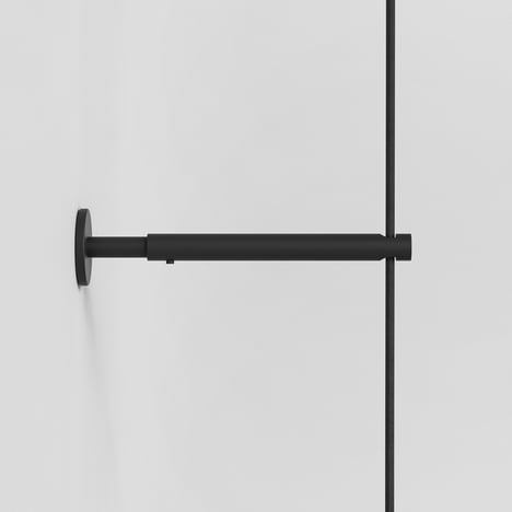 Pendant Wall Arm (6029010) in Matt Black - Product Image 2