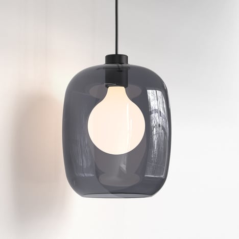 Curve 285 Pendant (4005488) in Matt Black - Product Image 3