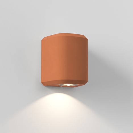 Brixham Wall Single (1513008) in Terracotta Concrete - Product Image 1