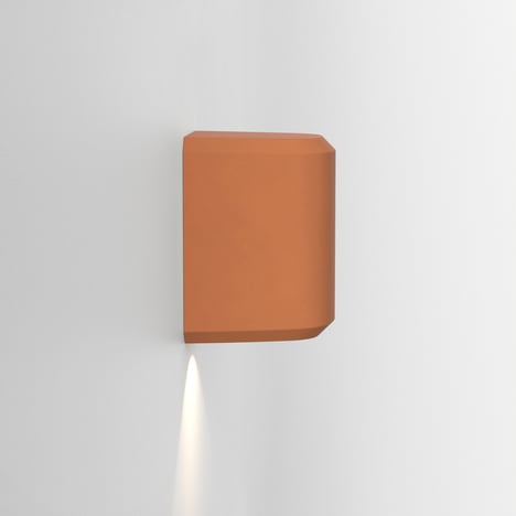 Brixham Wall Single (1513008) in Terracotta Concrete - Product Image 3