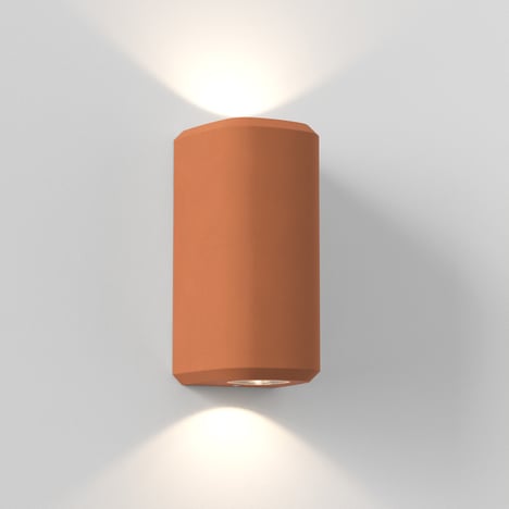 Brixham Wall Twin (1513013) in Terracotta Concrete - Product Image 1