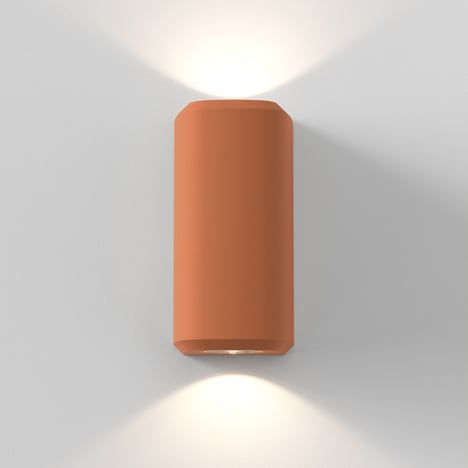Brixham Wall Twin (1513013) in Terracotta Concrete - Product Image 2