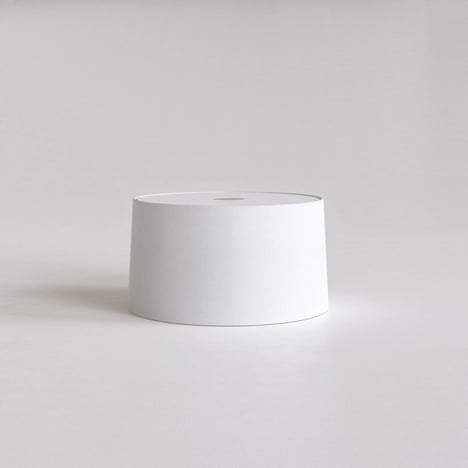Tapered 320 Shade (5013020) in White Fabric - Product Image 1