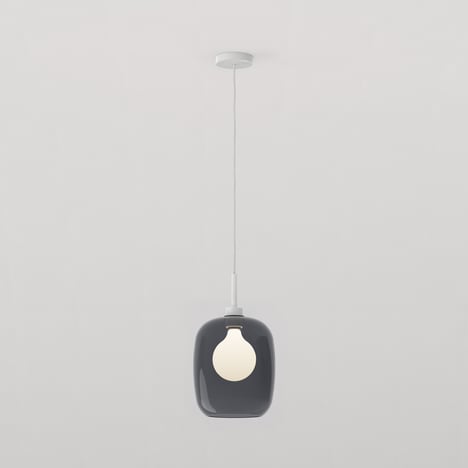 Curve 285 Pendant (4005574) in Matt White - Product Image 1