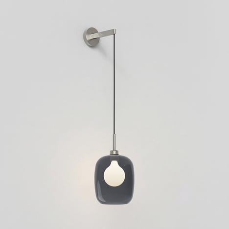 Curve 285 Pendant (4005665) in Matt Nickel - Product Image 1