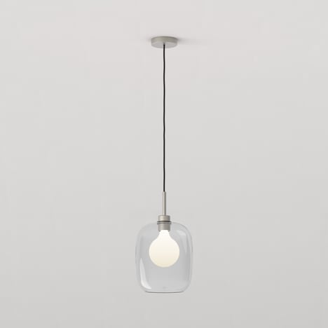 Curve 285 Pendant (4005302) in Matt Nickel - Product Image 1