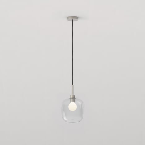 Curve 220 Pendant (4005301) in Matt Nickel - Product Image 1