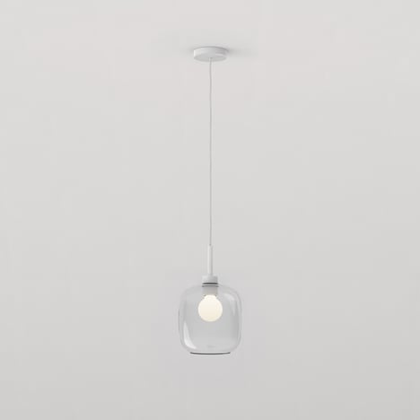 Curve 220 Pendant (4005575) in Matt White - Product Image 1