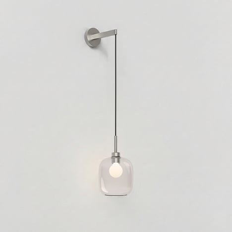 Curve 220 Pendant (4005664) in Matt Nickel - Product Image 1