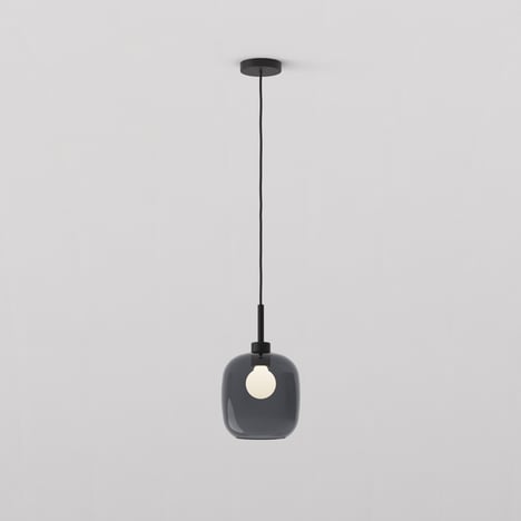 Curve 220 Pendant (4005445) in Matt Black - Product Image 1