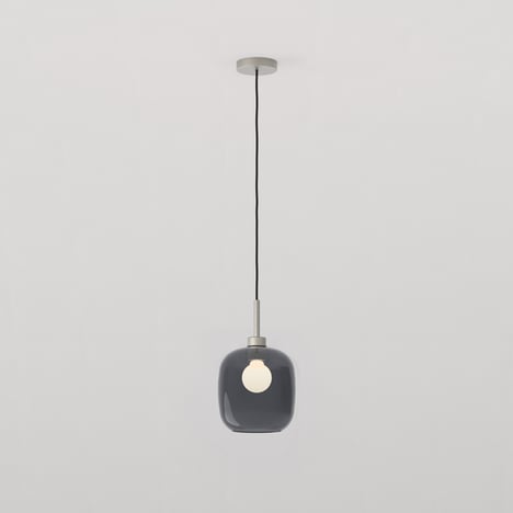 Curve 220 Pendant (4005299) in Matt Nickel - Product Image 1