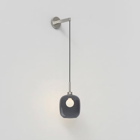 Curve 220 Pendant (4005663) in Matt Nickel - Product Image 1