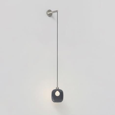 Curve 220 Pendant (4005807) in Matt Nickel - Product Image 1