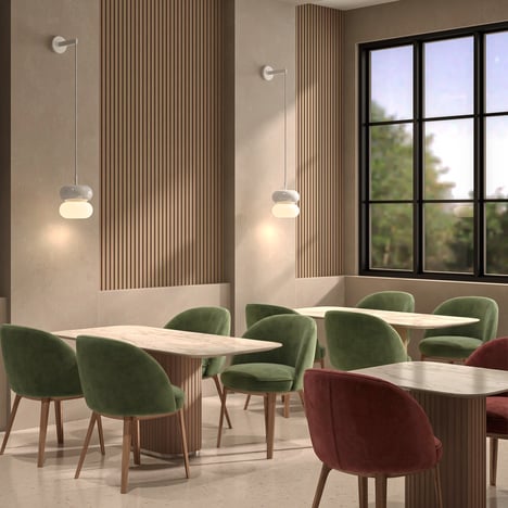 Duo 210 Pendant (4005577) in Matt White - Insitu Image 2