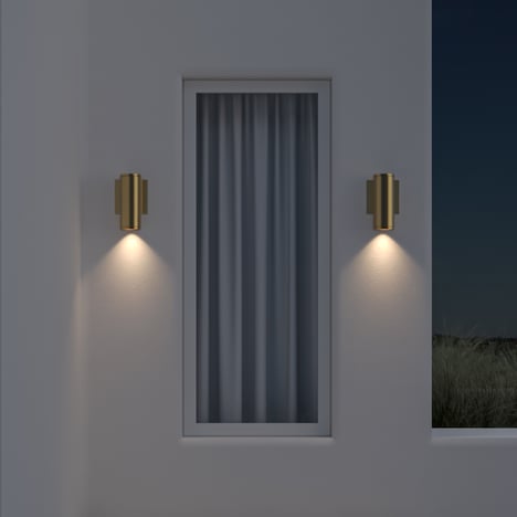 Ava 200 Coastal (1428025) in PVD Brushed Brass - Insitu Image 4