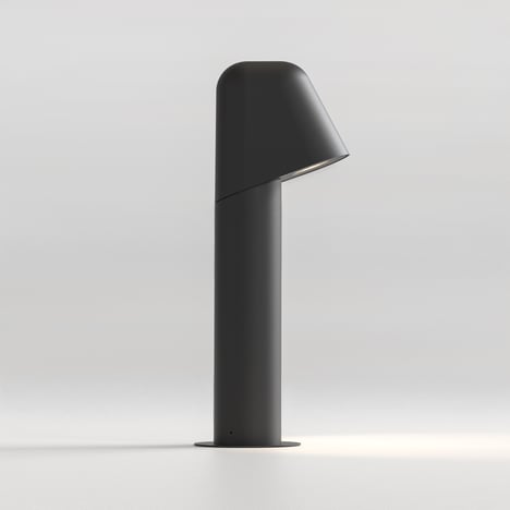 Mast Bollard 400 (1317024) in Textured Black - Product Image 3