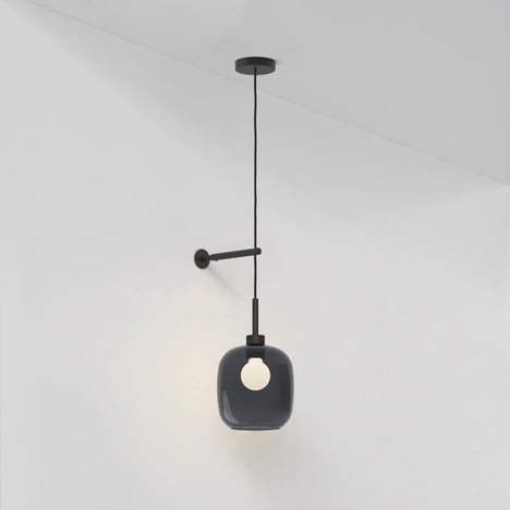Curve 220 Pendant (4005096) in Matt Black - Product Image 1