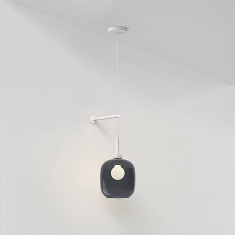 Curve 220 Pendant (4005162) in Matt White - Product Image 1