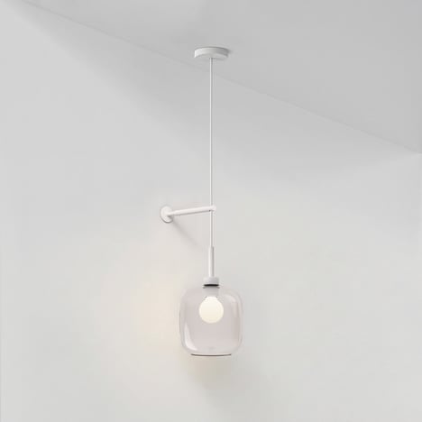 Curve 220 Pendant (4005163) in Matt White - Product Image 1