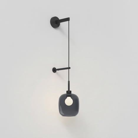 Curve 220 Pendant (4005744) in Matt Black - Product Image 1