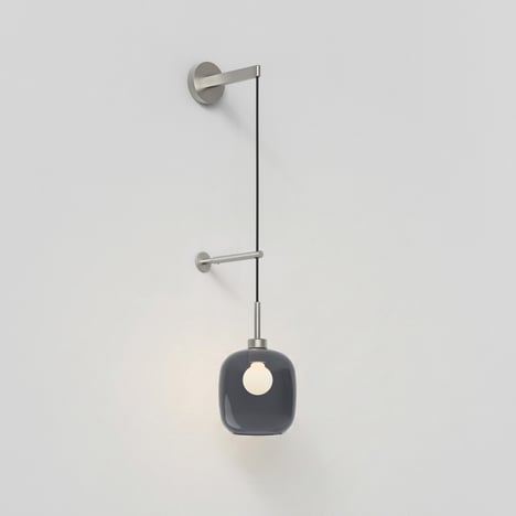 Curve 220 Pendant (4005791) in Matt Nickel - Product Image 1
