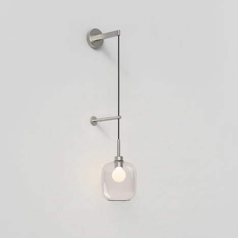 Curve 220 Pendant (4005792) in Matt Nickel - Product Image 1