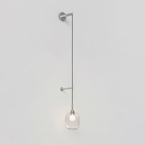 Curve 220 Pendant (4005824) in Matt Nickel - Product Image 1